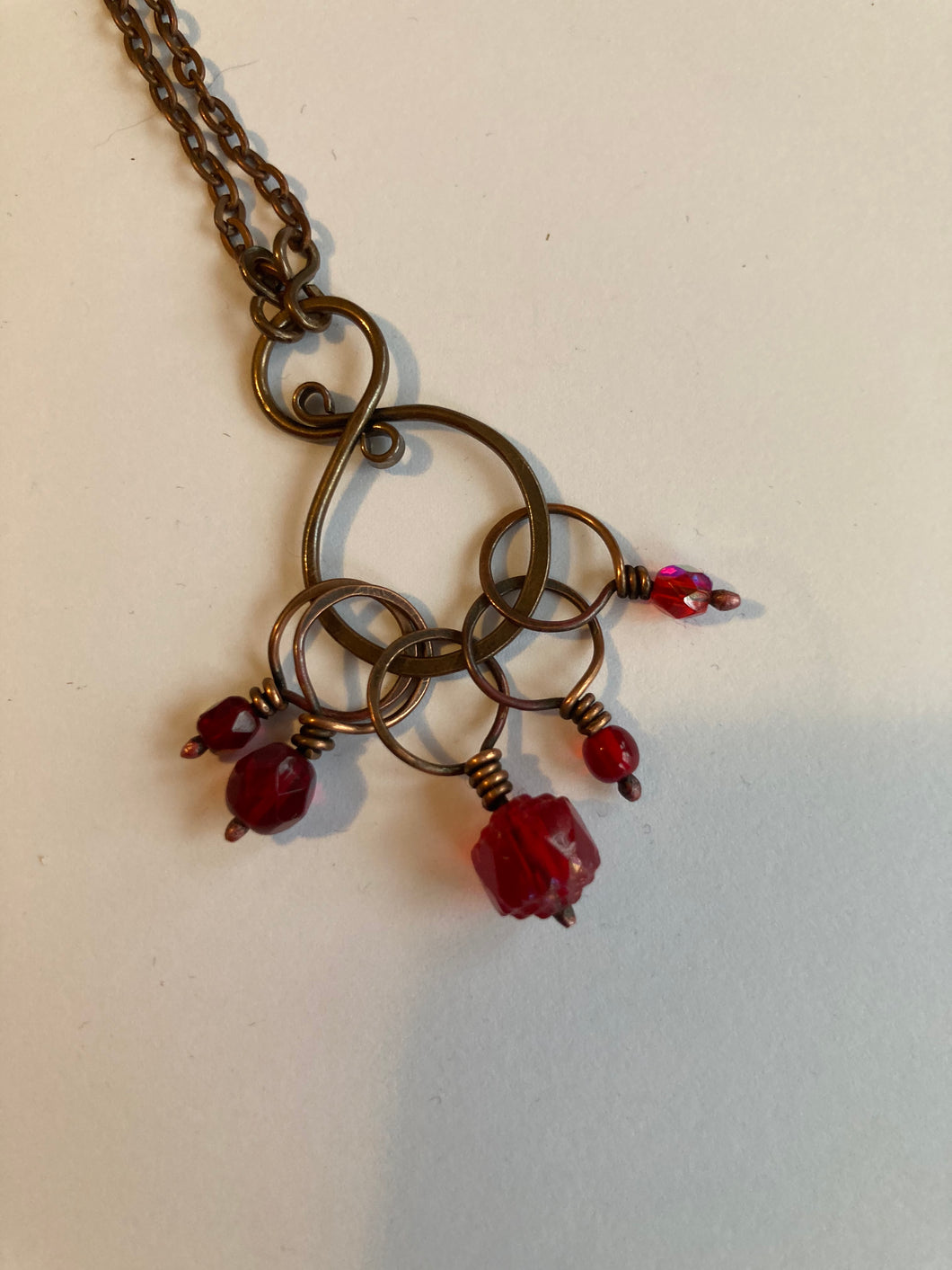 Feral Knitting stitch Marker necklaces.