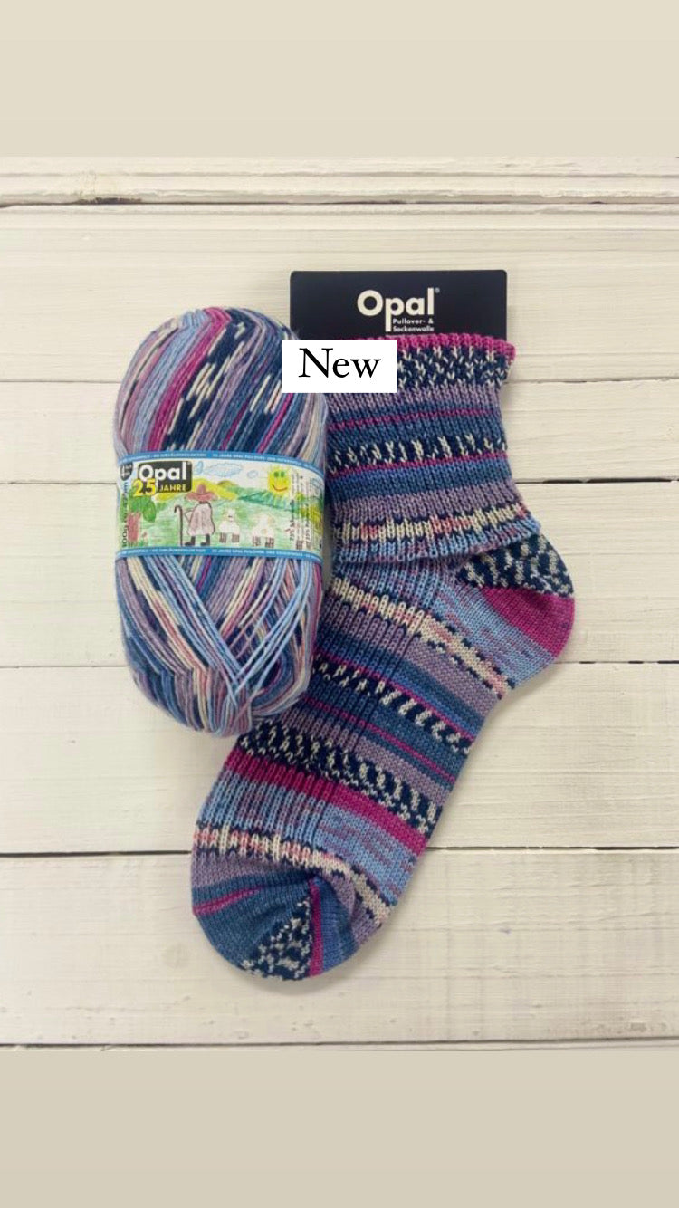 Opal 25 Years. knitted 11040