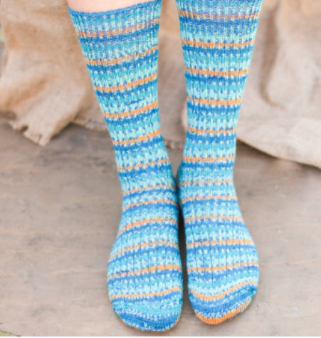 Suffolk Socks  Kingfisher