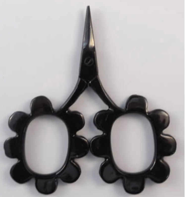 Flower Power Scissor Black