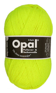 Opal 4ply solid colour .2012 Neon Yellow